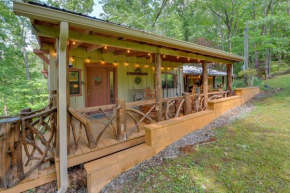 Relaxing Cosby Cabin with Fire Pit and Covered Porch!